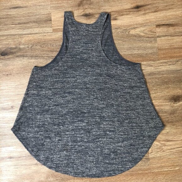 Aritzia Wilfred Free Womens Tank Top Burnette Trapeze Black Gray Size L 36" - Picture 5 of 5